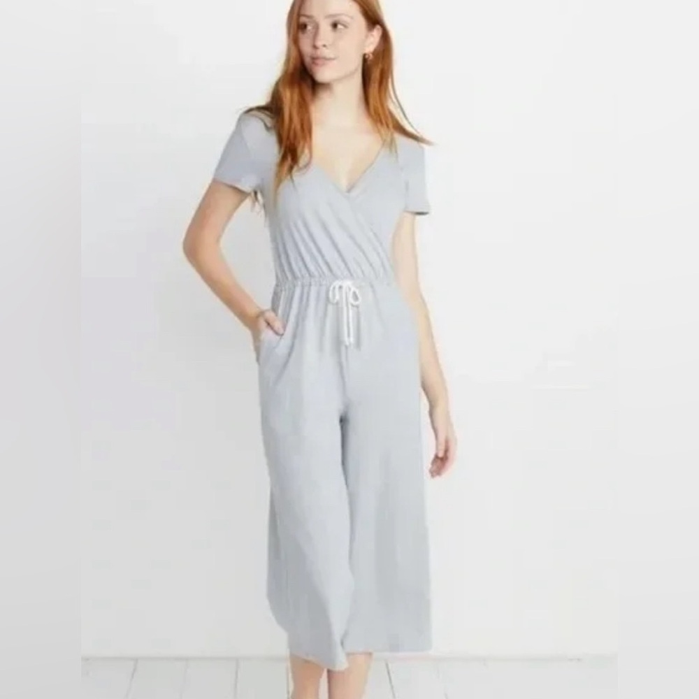 Marine Layer Light Gray Jumpsuit